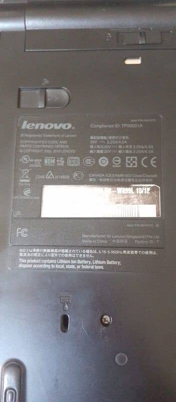 lenovo| Thinkpad | Intel (R) Core (TM) i7 CPU | RAW 6 GB window 10 pro 1