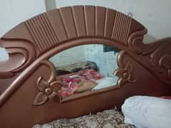 double bed with matress