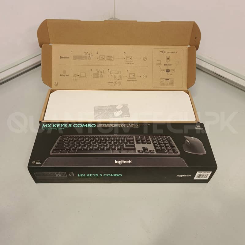 Logitech MX Keys S Keyboard & MX Master 3S Mouse Combo Box Packed 2