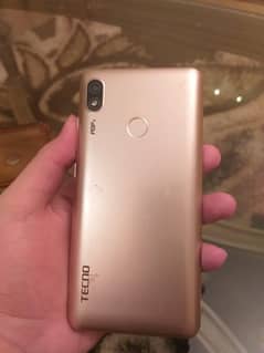 Tecno pop 3 with box and charger