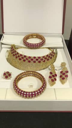 Pure Silver Luxury Bridal Jewellery Set | Premium Quality