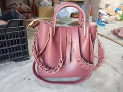 ladies 3pcs hand bage and shoulder bage
