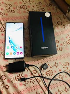 Samsung note 10 plus 256 gb dual sim Pta official