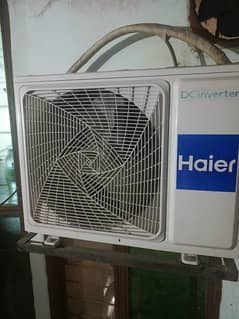 New DC inverter Haier only one season use new & running condition