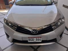 Toyota Corolla GLI 2016 manual bumper to bumper original guranted