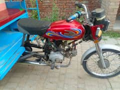 United 100cc bike with Qingqi Body Sale + Rent