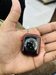 apple watch  series 6 red product 44mm seild watch