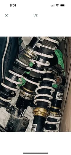Corolla 3 way Coilover HKS original ( Coilovers , coil over)