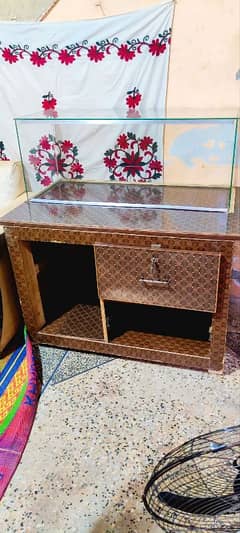 mobile shop counter