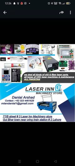 CO2 lens laser cutting machine tubes honeycomb laser supply