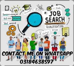 urgently female and male staff required in my office management