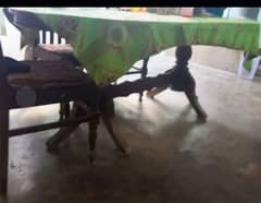 dinning table with 3 chairs