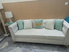 New condition Sofa set with round tables for sale | Amazing offer!!