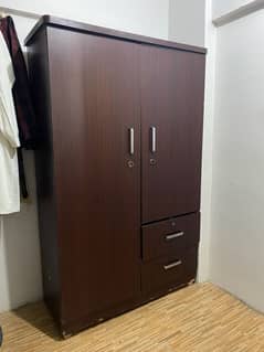 Dark Brown Wooden Almari