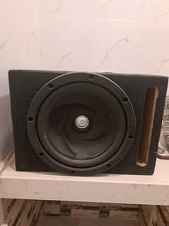 Base tube woofer