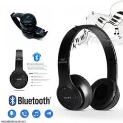 P47 wireless Bluetooth headphones with mic,mp3 player