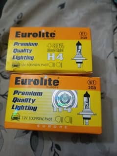 Eurolite car headlight bulbs H4