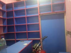 counter, shelves. 03175867247 whatsapp