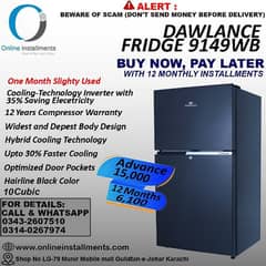 Haier refrigerator 35% Saving on Installments