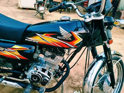 Honda CG125 2021 ALL Punjab Number