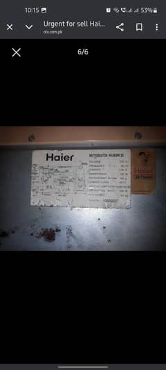 Urgent sell hair fridge