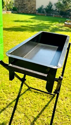 Bakra Eid 0ffer Barbecue ingithi iron steel stand Alag se he H. D free