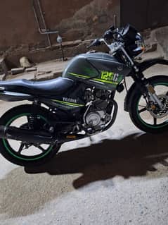 yb 125 G all OK. lush condition matt grey