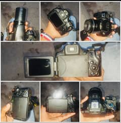 Canaon camera with 75/300mm lens