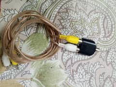 subwoofer input output cable for sale