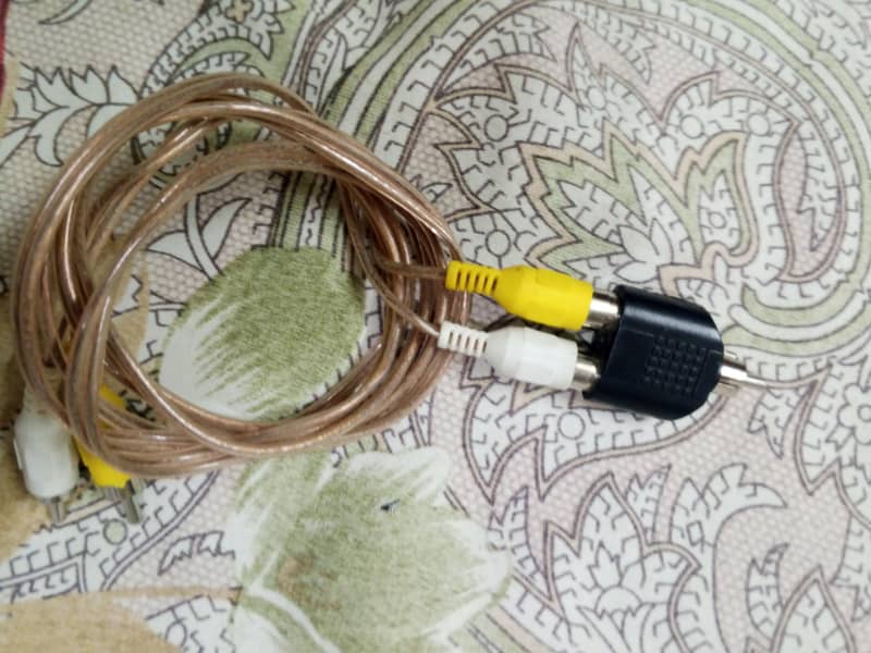 subwoofer input output cable for sale 0