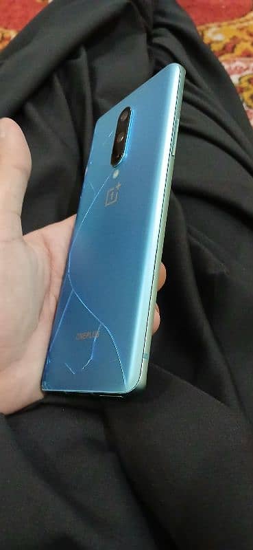 One plus 8  no repairing no open dual SIM PTA officially approve 5