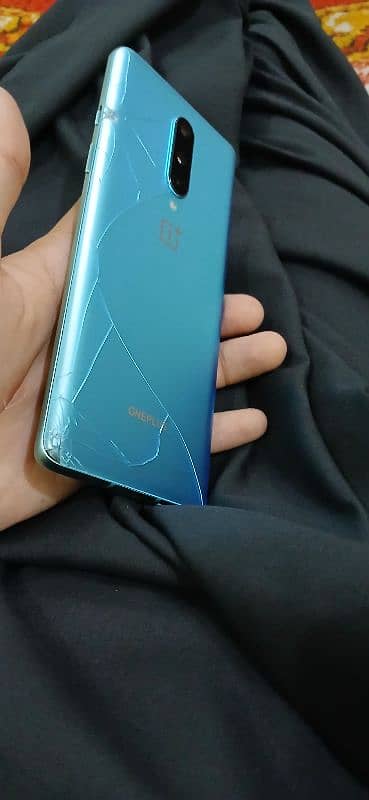 One plus 8  no repairing no open dual SIM PTA officially approve 6