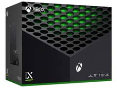 XBOX ONE X 1 TB SSD BOX PACK SEALED