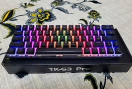 Tezarre TK63 PRO WIRELESS 60% Mechanical RGB Gaming Keyboard