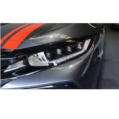 Honda civic headlights