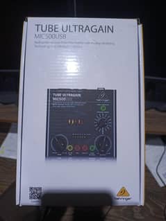 Behringer ultragain mic 500