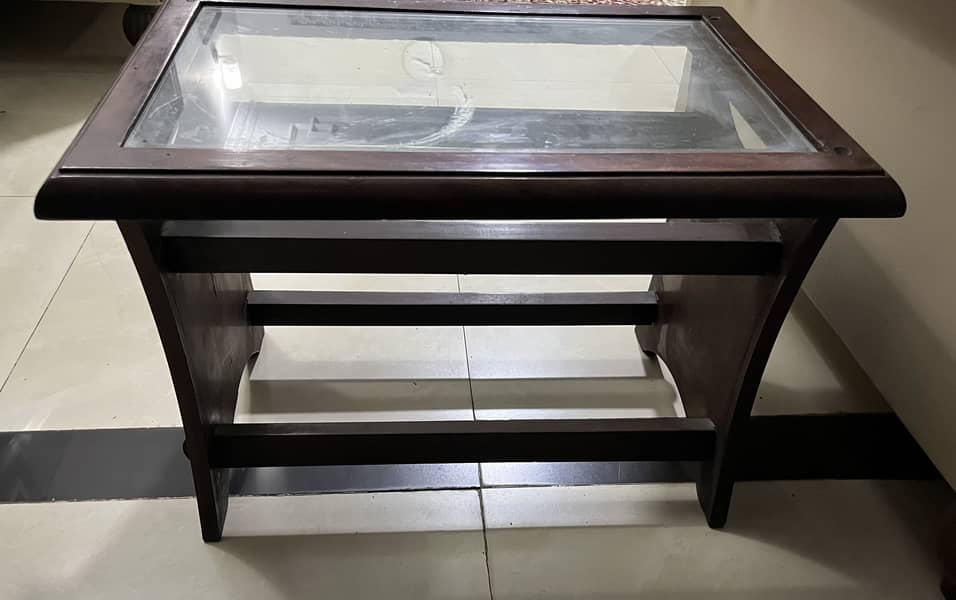 Sofa Set with Center & Side Tables 2