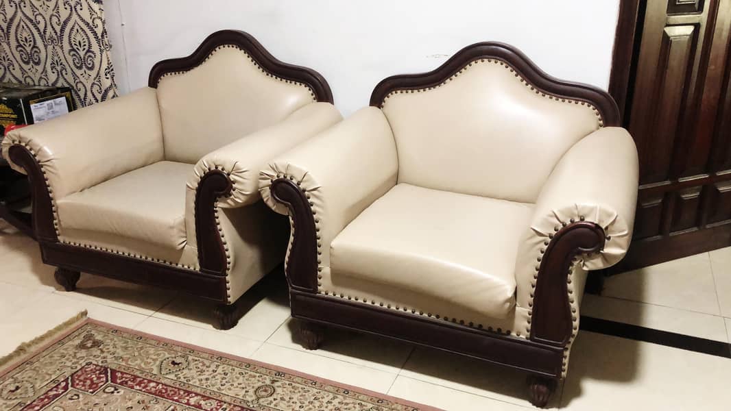 Sofa Set with Center & Side Tables 3