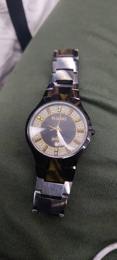 Women Rado watch Black colour luxury