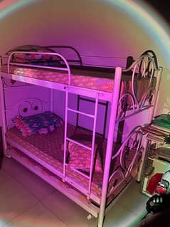 bunk bed with sliding bed (with mattresses)