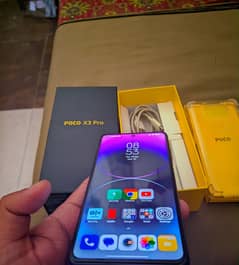 Poco X3 Pro 6+2/128Gb camplte box official PTA approved condition