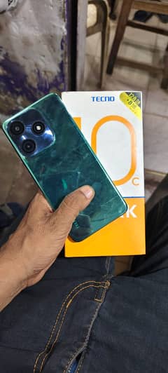 Tecno Spark 10c good condition 8GB 128GB seald 100% complete saman