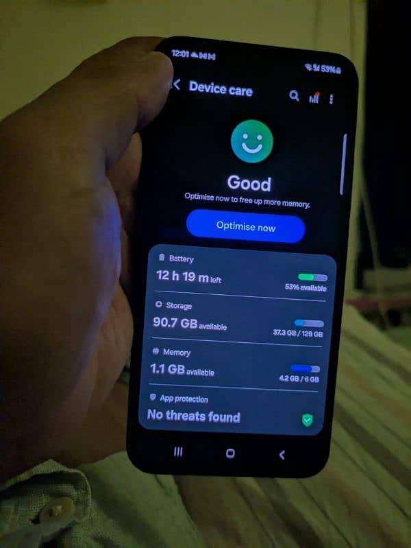 Samsung A34 and Non PTA . . . . . And the body is also slightly turned 4
