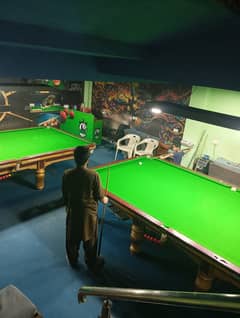 2 Tables Snooker Club urgent sale