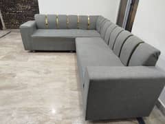 L Shaped 6 Seater Sofa Set 6 Months Used