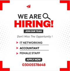 Female IT and Accounts Assistant