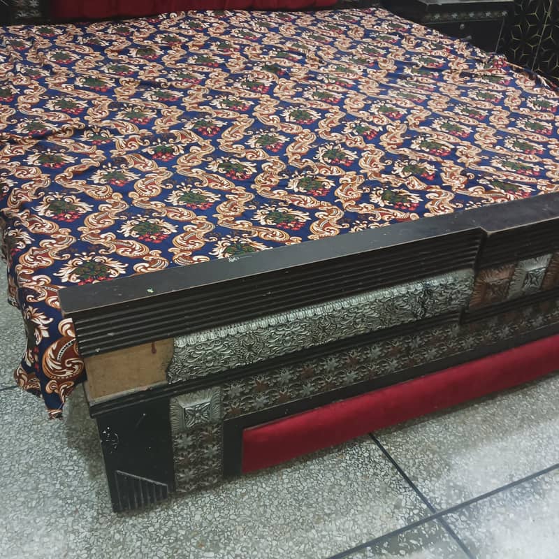 king size bed with side tables with metres 3
