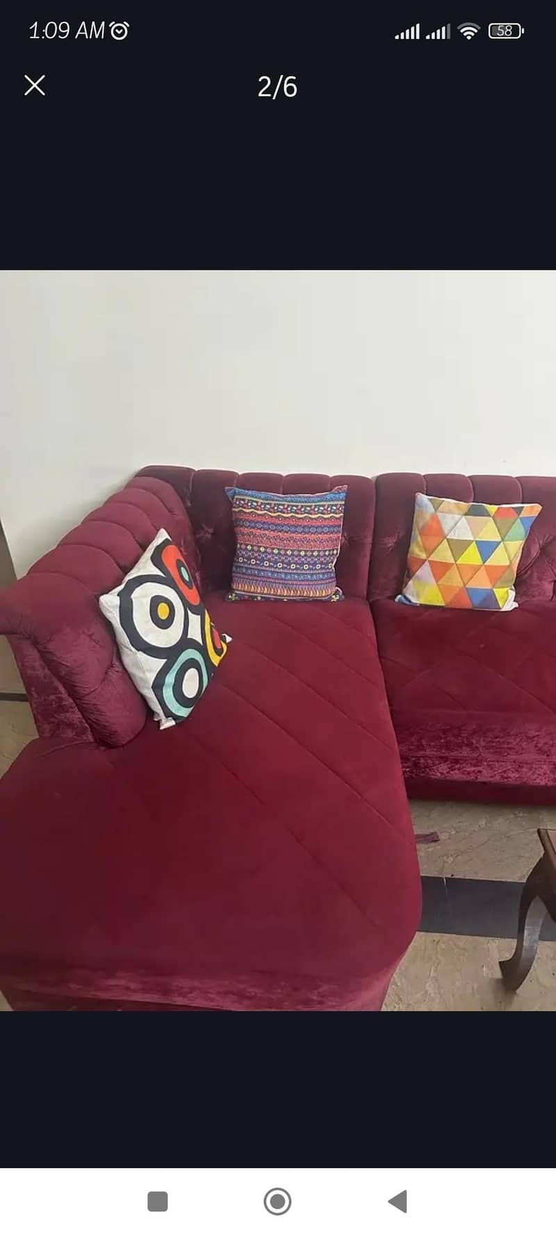 Luxury L Shape Sofa Set | Modern Corner Sofa 1
