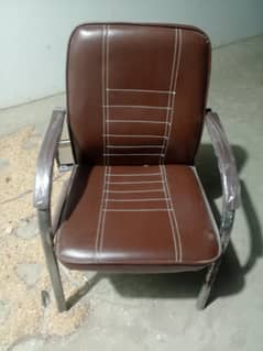 Executive Revolving Chair and two pieces of visitors chairs ,