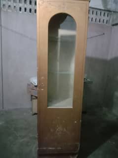 Wooden Showcase Almari - Glass Door